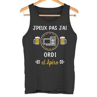 Je Peux Pas J'ai Ordi Débardeur e - Cadeauxyz