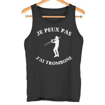 Je Peux Pas J'ai Trombone Cadeau Humour Tromboniste Musique Débardeur e - Cadeauxyz