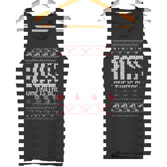 Jefe De Los Niños Mesa Feouéter Fiesta Familiar De Navidad Camiseta sin mangas - Regaloses