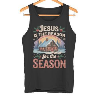 Jesus Ist Der Grund Für Weihnachten Geburt Jesu Christlich Tank Top - Seseable