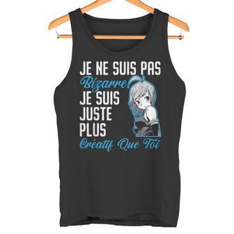 Jeuis Pas Bizarre Otaku Japon Animé Cadeau Manga Débardeur e - Cadeauxyz