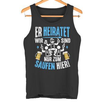 Jga Männer Polterabend Herren Junggesellenabschied Tank Top - Geschenkecke