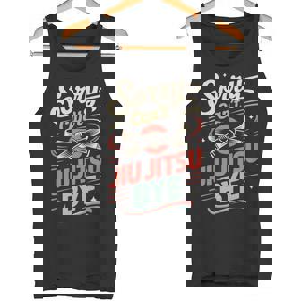 Jiu Jitsu Retro Vintage Sorry Can't Jiu Jitsu Bye Tank Top | Mazezy