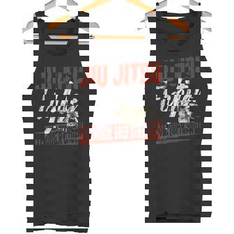 Jiu Jitsu Vintage Jiu Jitsu Fighter Technique Over Strength Tank Top | Mazezy