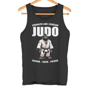 Judo Gorila Judoka Japonés Mono Camiseta sin mangas - Regaloses
