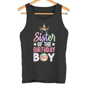 Jugador De Baloncesto Hermana Del Niño Cum Camiseta sin mangas - Regaloses