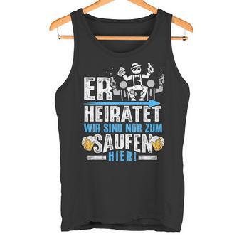 Junggesellenabschied Männer Jga Poltern Herren Jga Tank Top - Geschenkecke