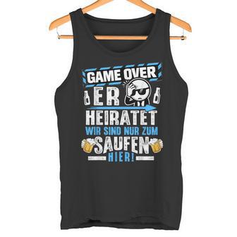 Junggesellenabschied Männer Jga Team Bräutigam Jga Tank Top - Seseable