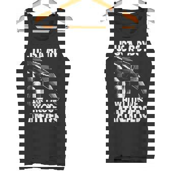 Just a Boy Who Loves Anteaters Tank Top | Mazezy