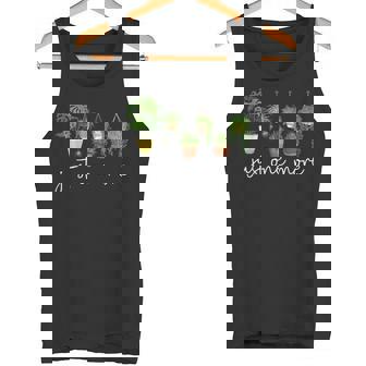Just One More Plant Gardener Gardening Plant Lover Tank Top | Mazezy