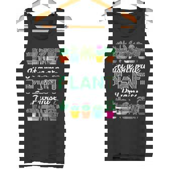 Just One More Plant I Promise Succulent Cactus Lover Tank Top | Mazezy