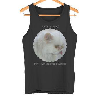 Kater-Pino Geschenk Kinderbuch Kater-Pino Lustiges Katzen Tank Top - Geschenkecke