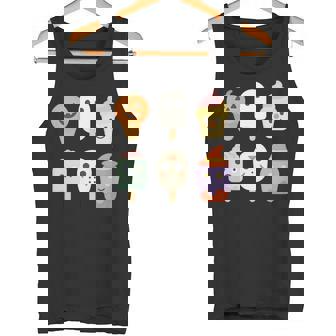 Kawaii Anime Halloween Sweet Monster Ice Cream Pops Candy Tank Top | Mazezy