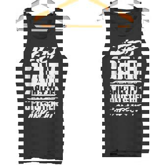 Keep Calm Upholsterer Tank Top Tank Top | Mazezy