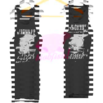 Keepmiling Like A Blobfish デザイン ブログフィッシュファン向け タンクトップ - Kawaiitshirt