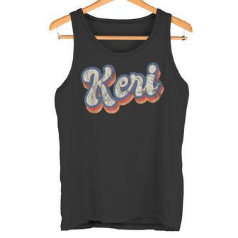 Keri Camisa Con Nombre Personalizado Letras Personalizadas De Los Años 70 Camiseta sin mangas - Regaloses