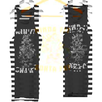 Kinda Fit Sorta Fat Gym Bigfoot Weightlifting Workout Tank Top Tank Top | Mazezy