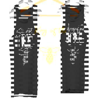 King Bee King Of The Hive Tank Top | Mazezy