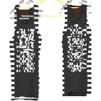 Knife Throwing Calm Hands Knife Thrower Tank Top Tank Top | Mazezy