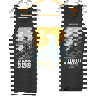 Komodo National Park Indonésie Retro Komodo Dragon Débardeur e - Cadeauxyz