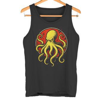 Kraken Octopus Pirate Sea Animal Life Tank Top | Mazezy