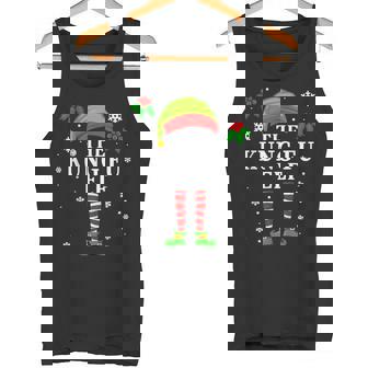 The Kung Fu Elf Matching Kung Fu Player Christmas Tank Top | Mazezy