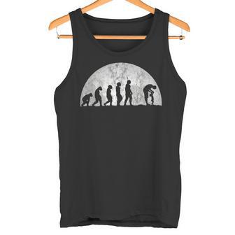 La Evolución Del Padre La Evolución Del Hombre Papá Papá Camiseta sin mangas - Regaloses