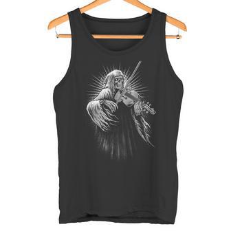 La Muerte Juega Con La Ropa De Metal Duro Rock Deiolín Camiseta sin mangas - Regaloses
