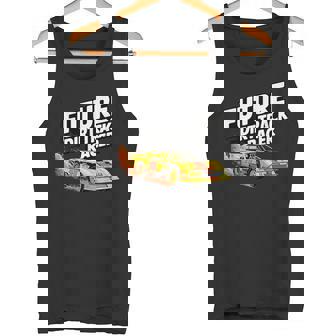 Late Model Dirt Track Racing Future Racer Tank Top | Mazezy