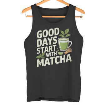 Latte Matcha Helado Amante Del Té Matcha Camiseta sin mangas - Regaloses