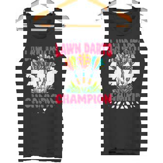 Lawn Darts Champion Sport Yard Darts Lawn Darts Player Tank Top | Mazezy