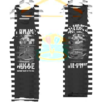 Lawn Darts Duck Outdoor Games Yard Darts Player Lawn Darts Tank Top | Mazezy