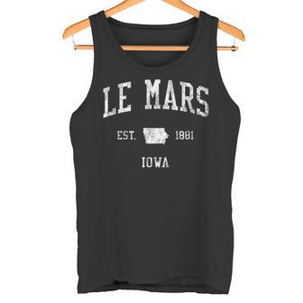 Le Mars IA J01 Vintage Athletic Sports Tank Top | Mazezy