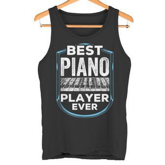 Le Meilleur Joueur De Piano De Tous Les Temps Plan Musicien Débardeur e - Cadeauxyz