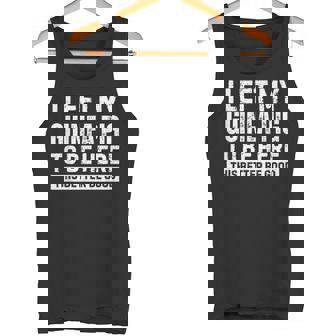 I Left My Guinea Pig To Be Here This Better Be Good Tank Top | Mazezy