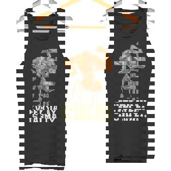 Leg Day Skipped Humor Muscle Ant Upper Body Tank Top | Mazezy