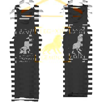 Legio Xiii 双子座ライオンエンブレム ローマ軍 タンクトップ - Kawaiitshirt