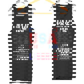 Liberia Flag USA Liberian Liberia Tank Top | Mazezy