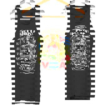 Libertad Make Cuba Great Again 地図 政治 自由 自由 タンクトップ - Kawaiitshirt