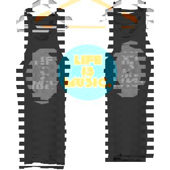 Life Is Music タンクトップ - Kawaiitshirt