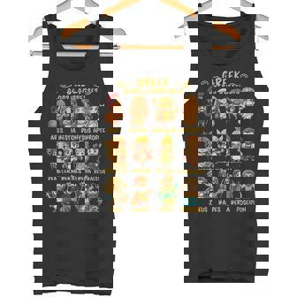 Lindos Dioses Y Diosas De La Mitología Griega Antigua Chibi Camiseta sin mangas - Regaloses