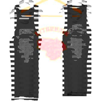 Lithuania Flag Lietuva Lithuanian Pride Outline Lithuania Tank Top | Mazezy