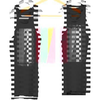 Lithuania Latvia Half Flag Lithuanian Latvian Heritage Tank Top | Mazezy