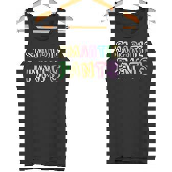 Little Miss Smarty Pants Smartie Graduate I'm Delight Tank Top | Mazezy