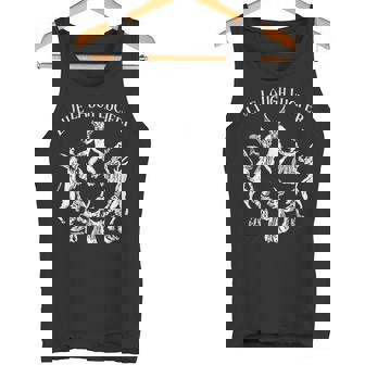 Live Laugh Lucifer ホラー サタン 悪魔 悪魔 悪魔 ヤギ タンクトップ - Kawaiitshirt