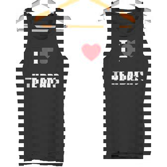 I Love The Darts Dart Player Watching Television Tank Top Tank Top | Mazezy