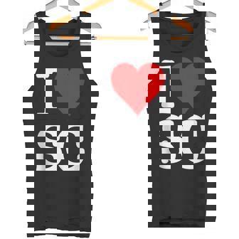 I Love Heart South Carolina SC Tank Top Tank Top | Mazezy