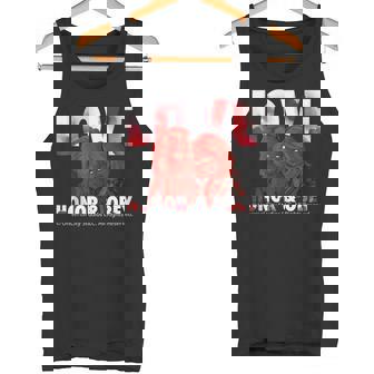 Love Honor And Obey Horror Couple Valentine Tank Top Tank Top | Mazezy