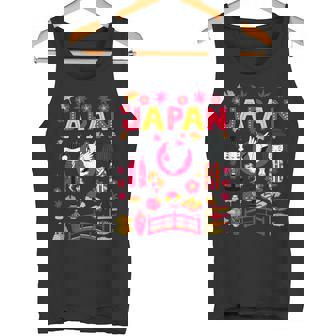 I Love Japan Folklore Nature & Culture Japan Graphic タンクトップ - Kawaiitshirt