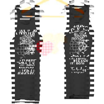 I Love My Job For All The Little Reasons バレンタインハート タンクトップ - Kawaiitshirt